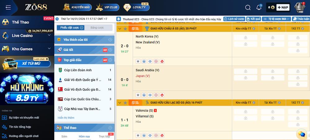  Bí quyết soi kèo trên dưới Zo88 chuẩn