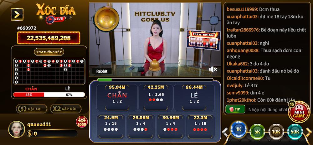 Đặc điểm sảnh xóc đĩa online đổi thưởng Zo88