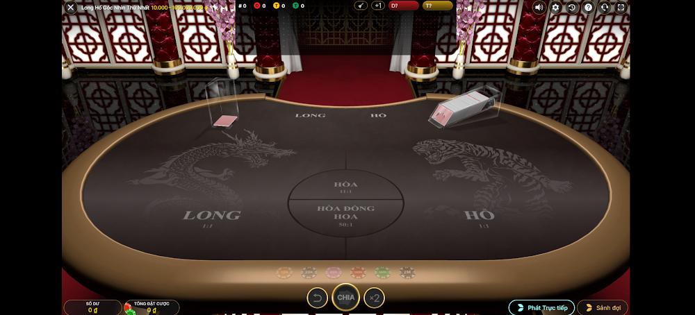 Luật chơi game rồng hổ Zo88