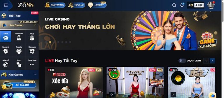 Microgaming Live Casino Zo88