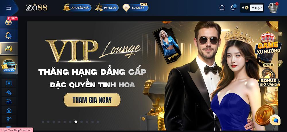Thông tin pháp lý của Zo88 Gb