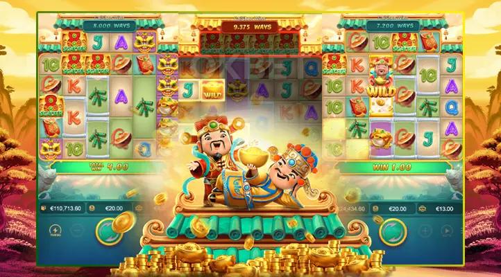 Tính năng trong game Caishen Wins Jackpot Zo88