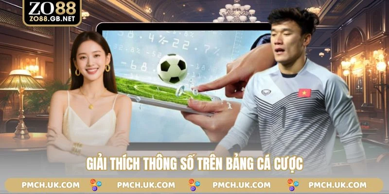 Giải thích thông số trên bảng cá cược